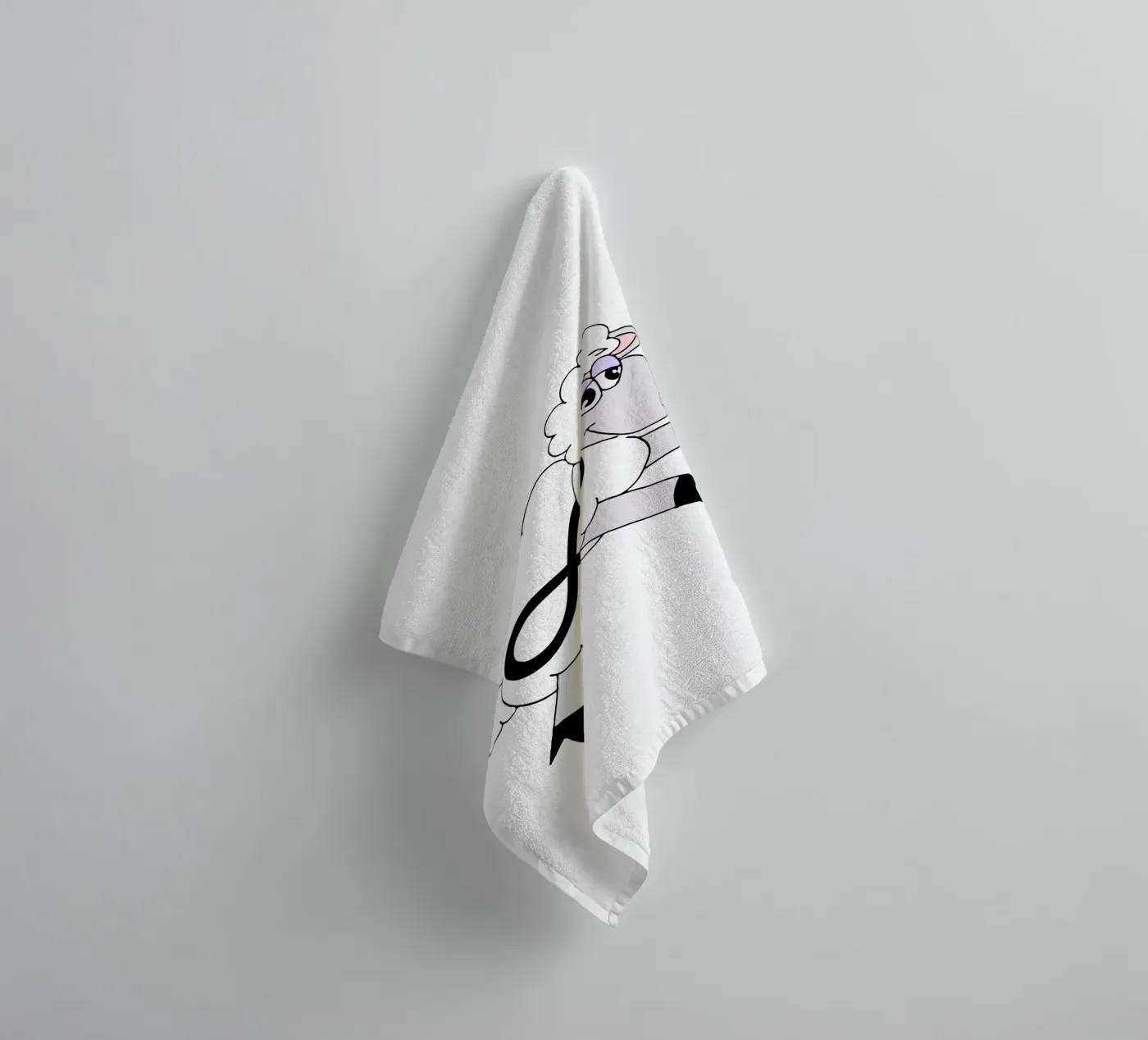 Infinity Counting Sheep towel by sillyindustries