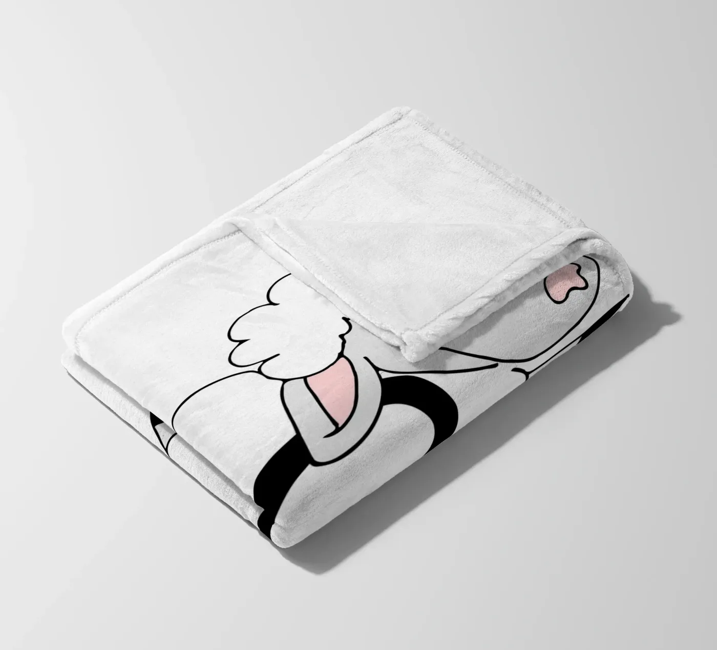 Infinity Counting Sheep fleece blanket by sillyindustries