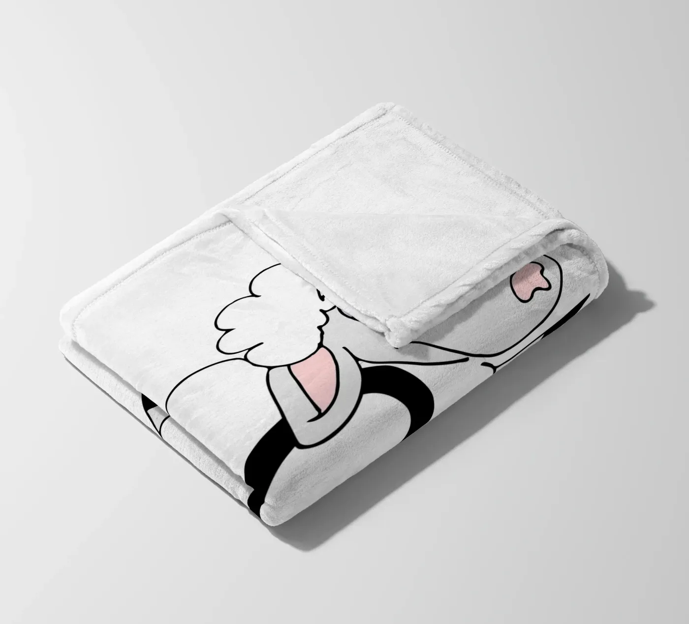 Infinity Counting Sheep fleece blanket by sillyindustries