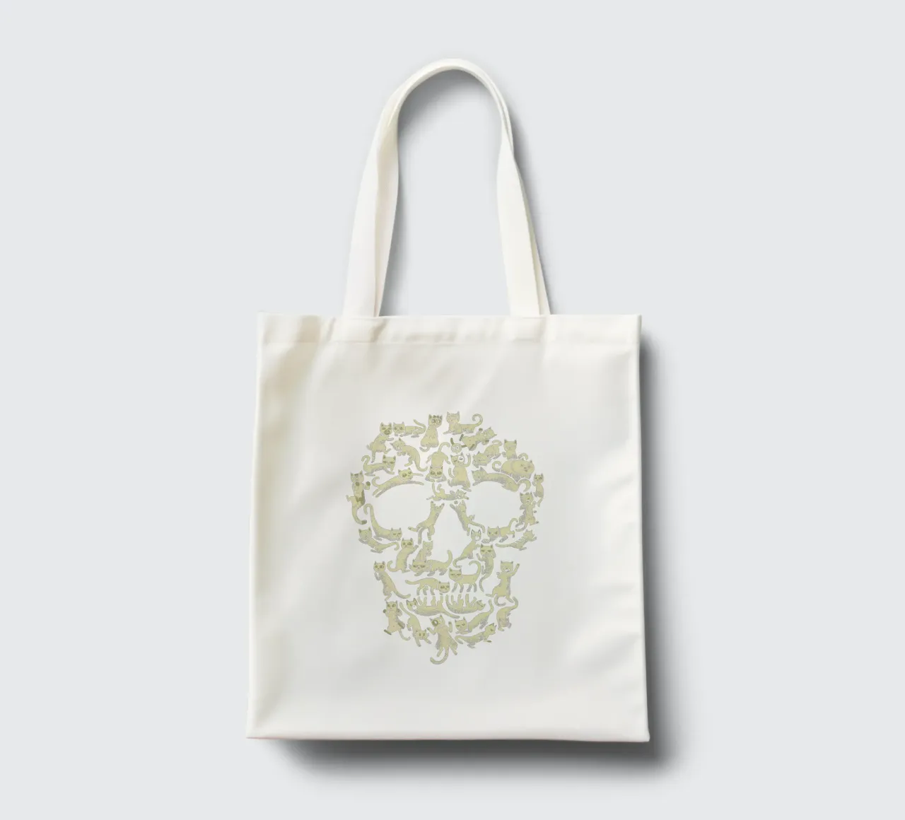 CatSkull borsa in juta da Tobe Fonseca