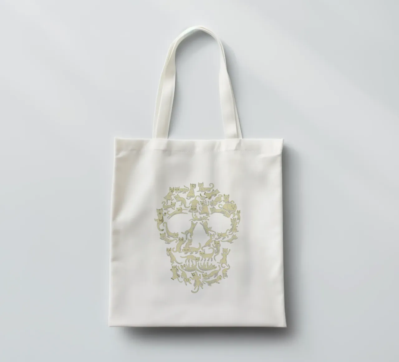 CatSkull borsa in juta da Tobe Fonseca