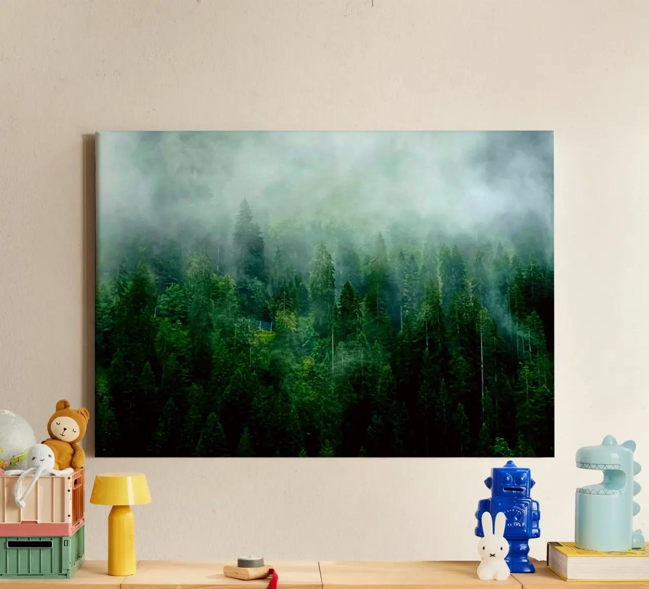 between trees canvas by blatt & stil - Naturmomente