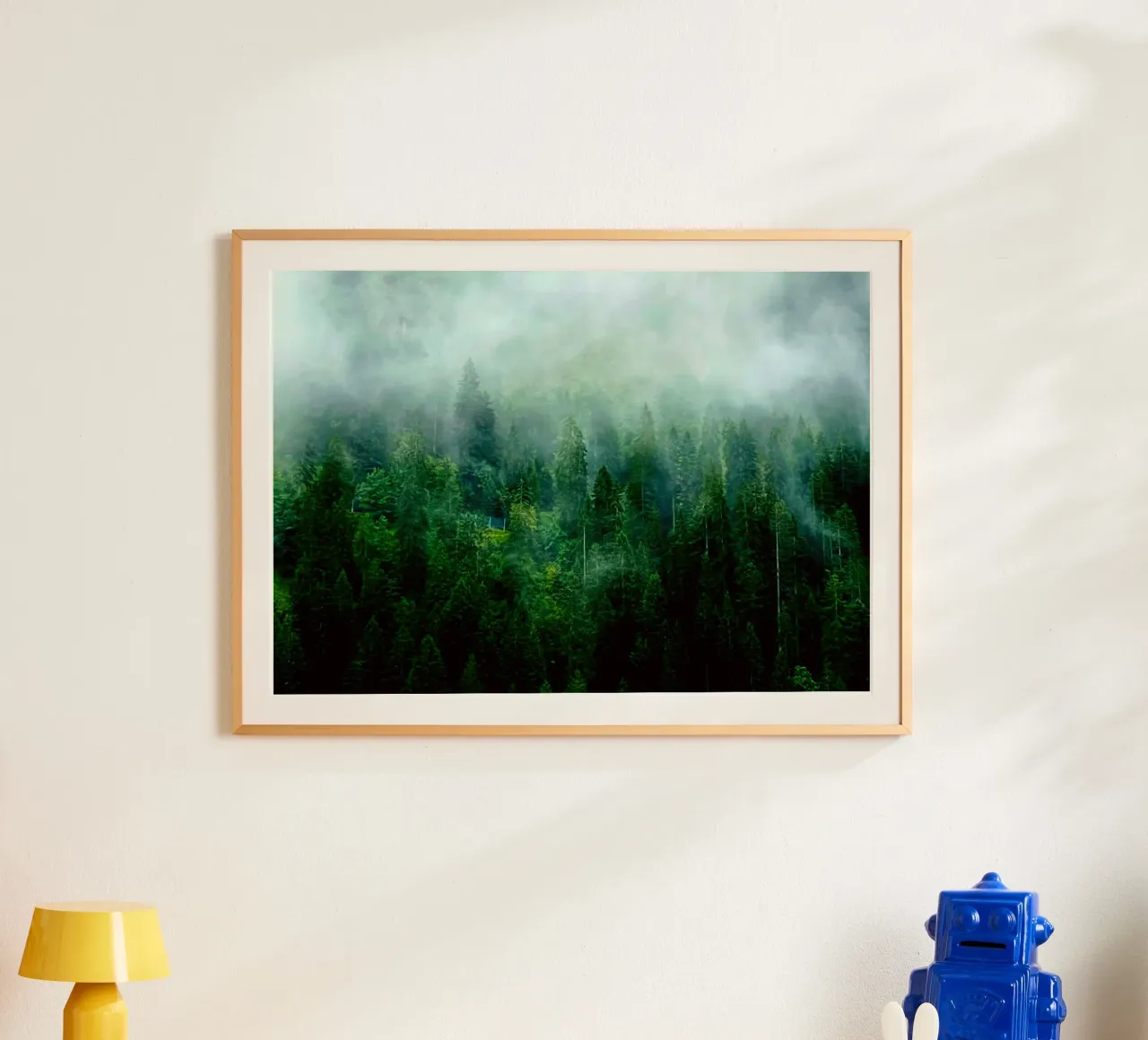 between trees Poster von blatt & stil - Naturmomente