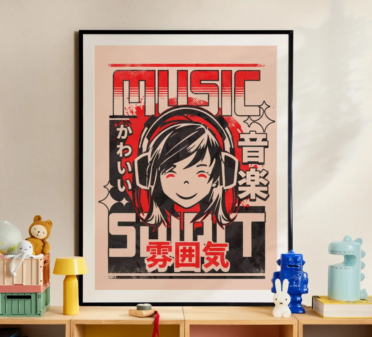 Musica Spirito Vibrazioni poster da Gunawan Rb