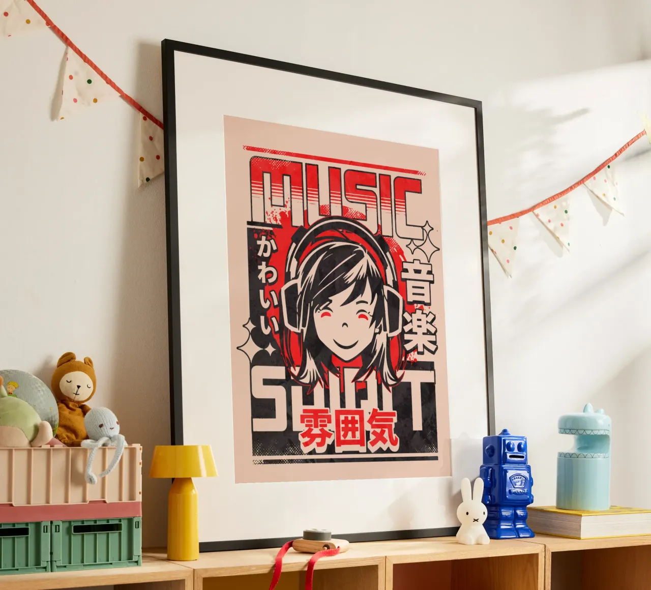 Musica Spirito Vibrazioni poster da Gunawan Rb