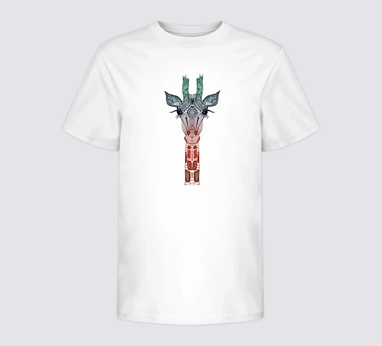 Giraffe t-shirt bambini da Monika Strigel