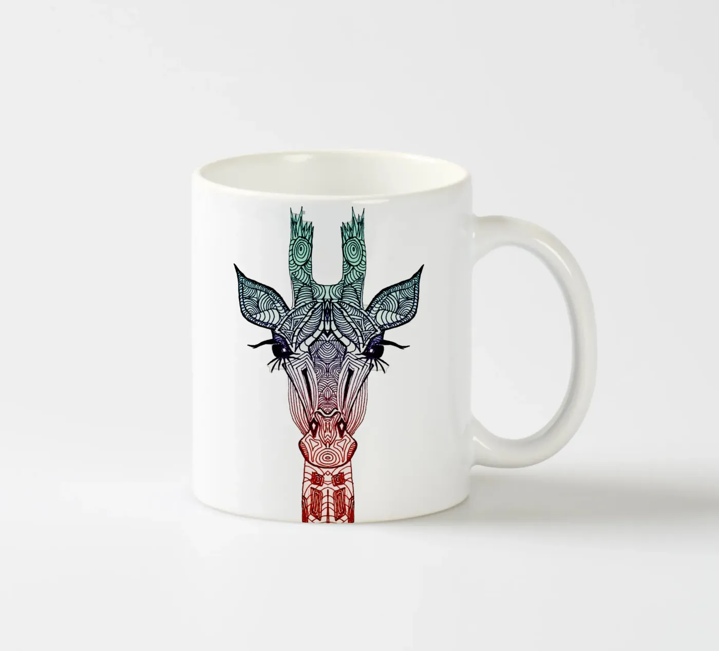 Giraffe mug en céramique de Monika Strigel