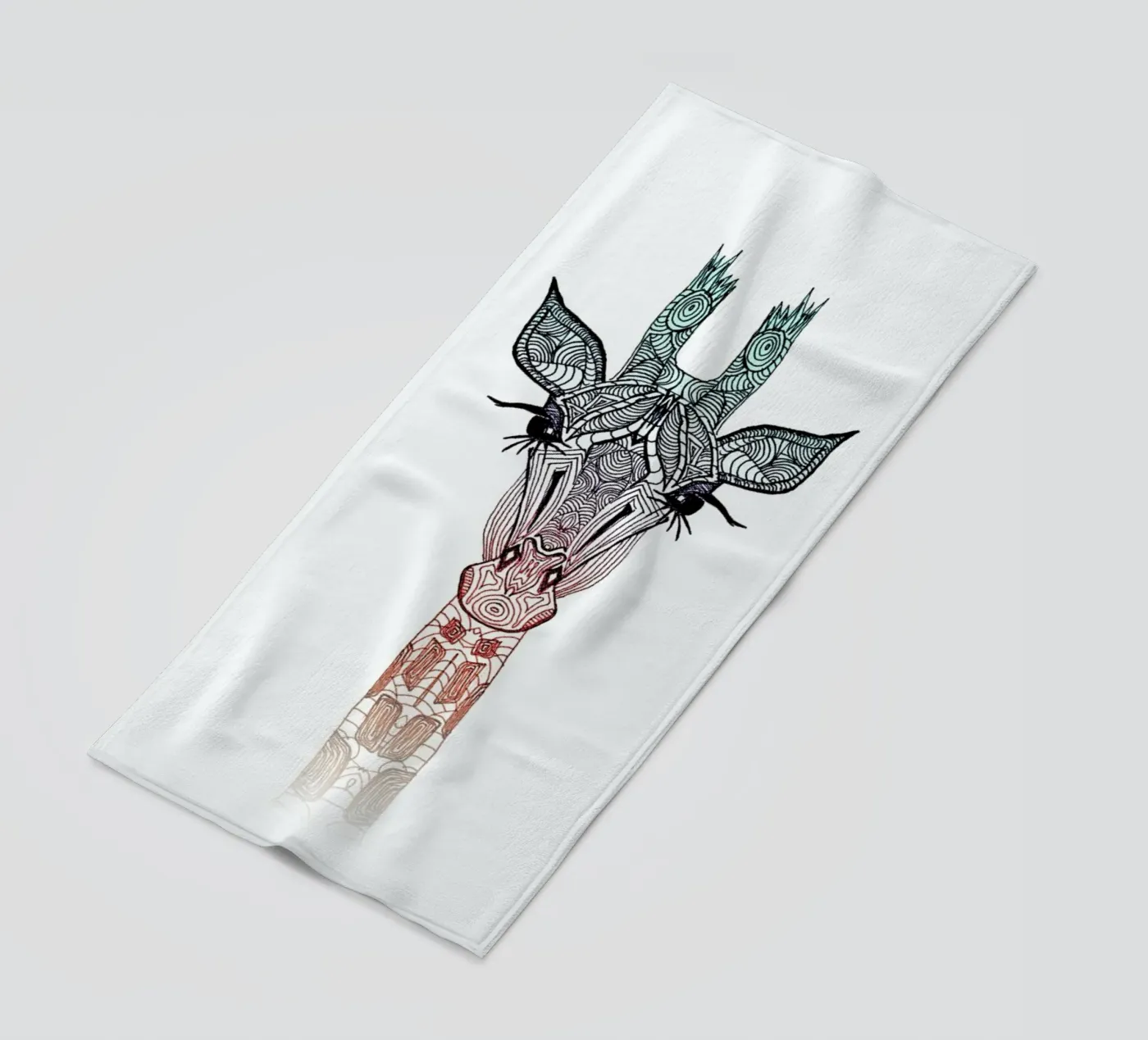 Giraffe telo mare da Monika Strigel