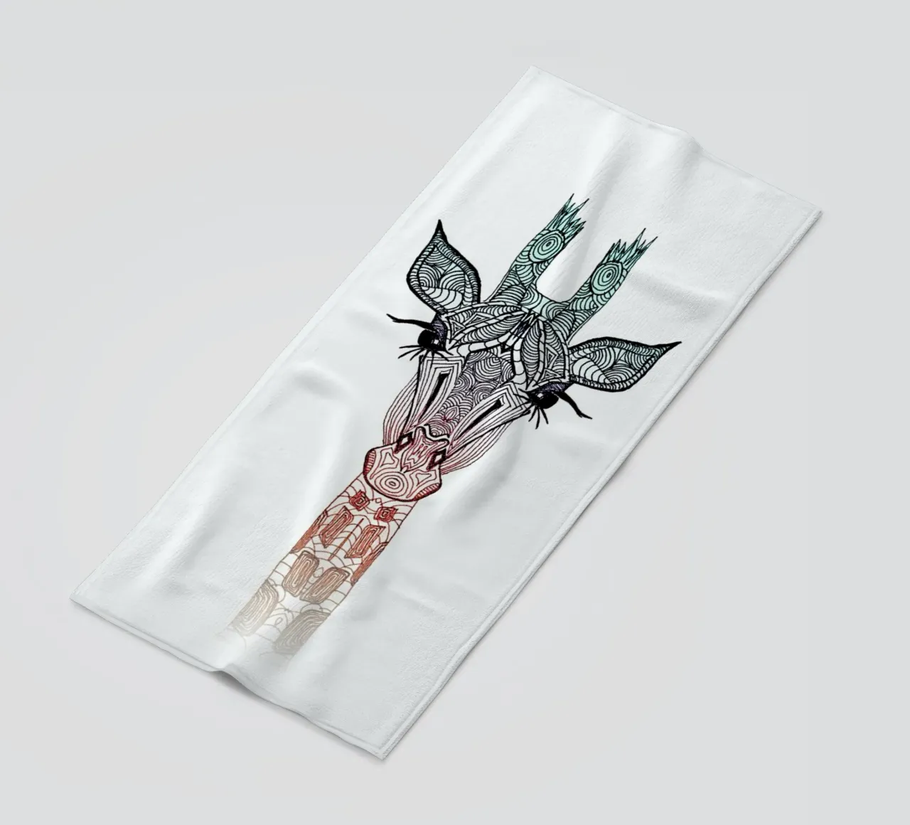 Giraffe telo mare da Monika Strigel