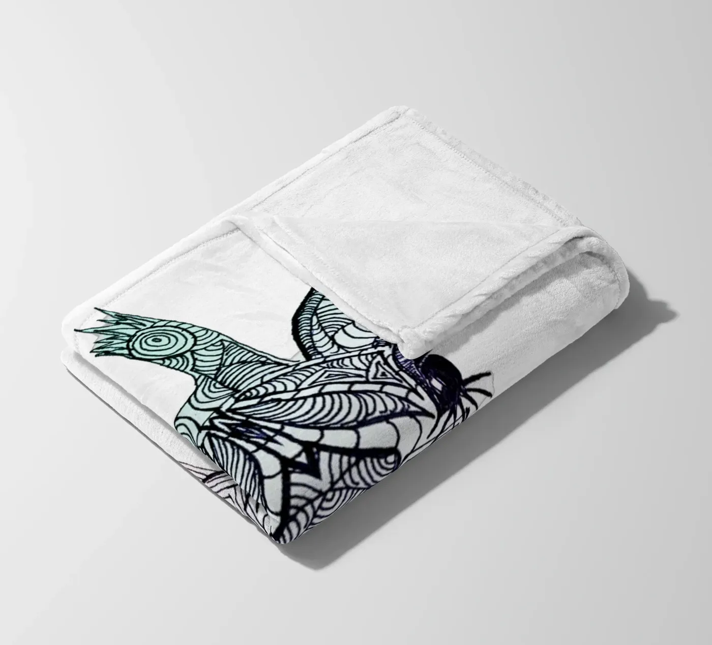 Giraffe coperta in pile da Monika Strigel