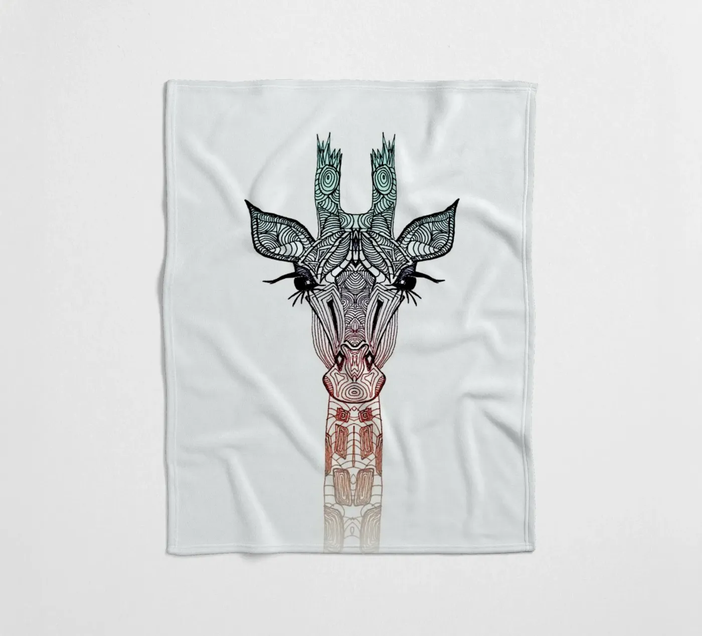 Giraffe coperta in pile da Monika Strigel