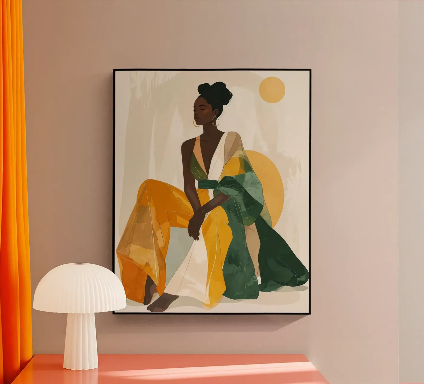 Inner silence acrylic glass by Katalier