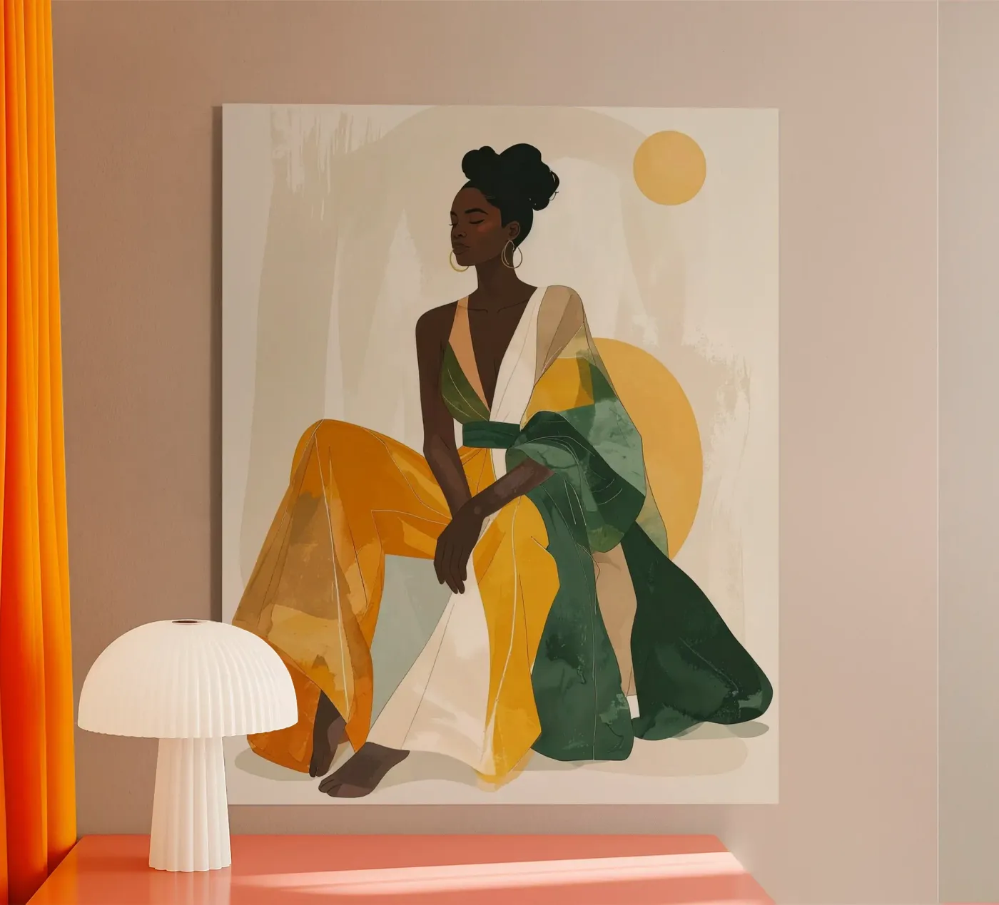 Inner silence acrylic glass by Katalier