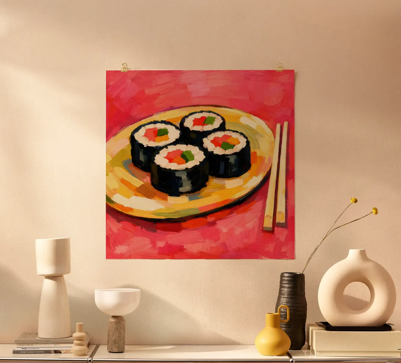 Sushi poster da IamHomeDesigns
