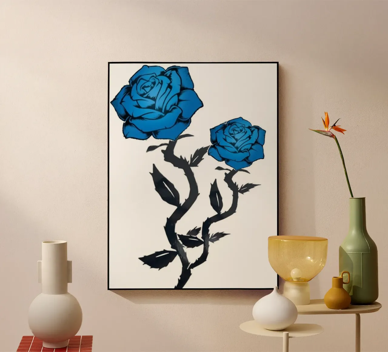 Rosa blu plexiglass da HorizonFlow