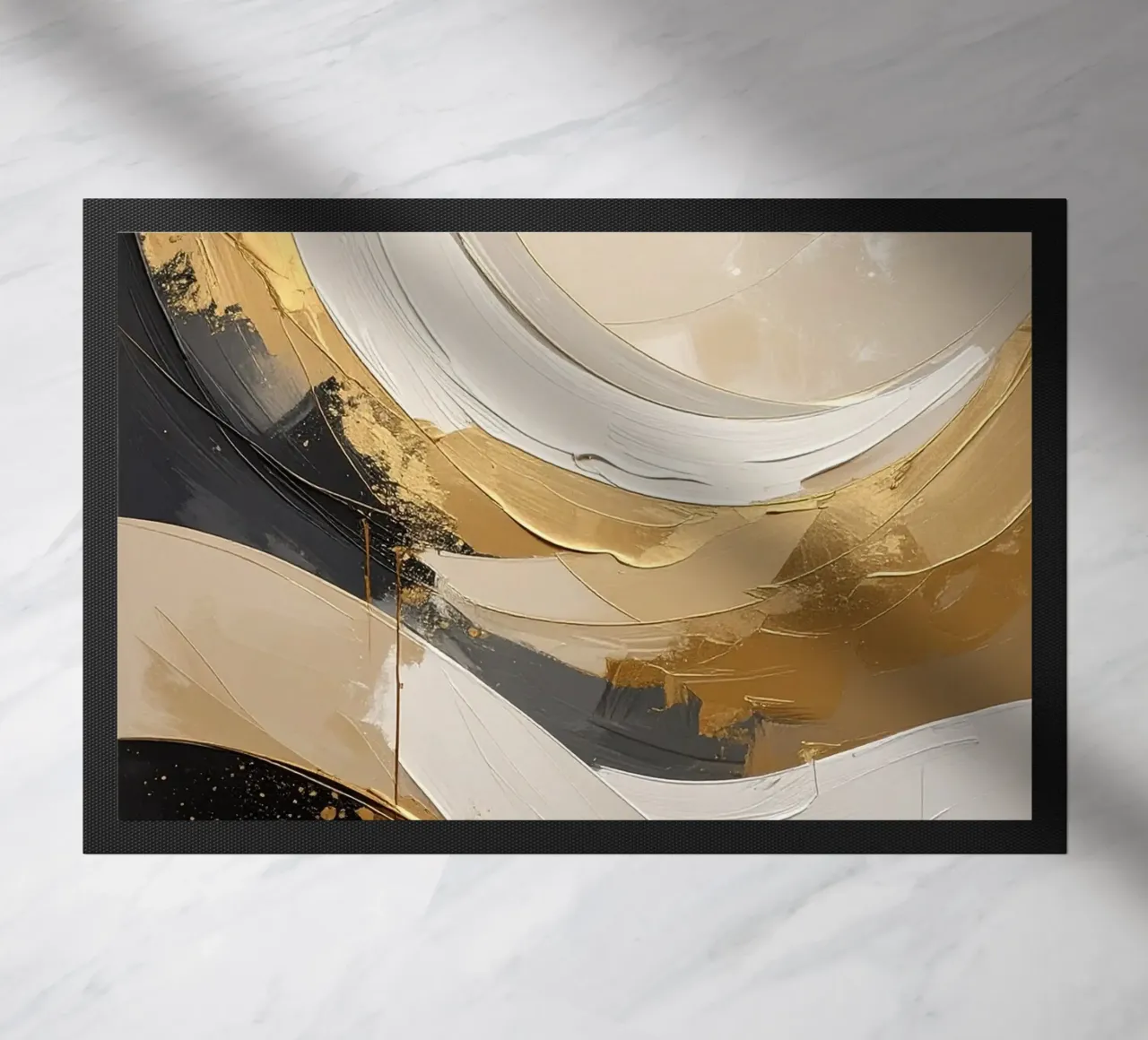 Abstract elegance doormat by Katalier (Abstract Harmony)