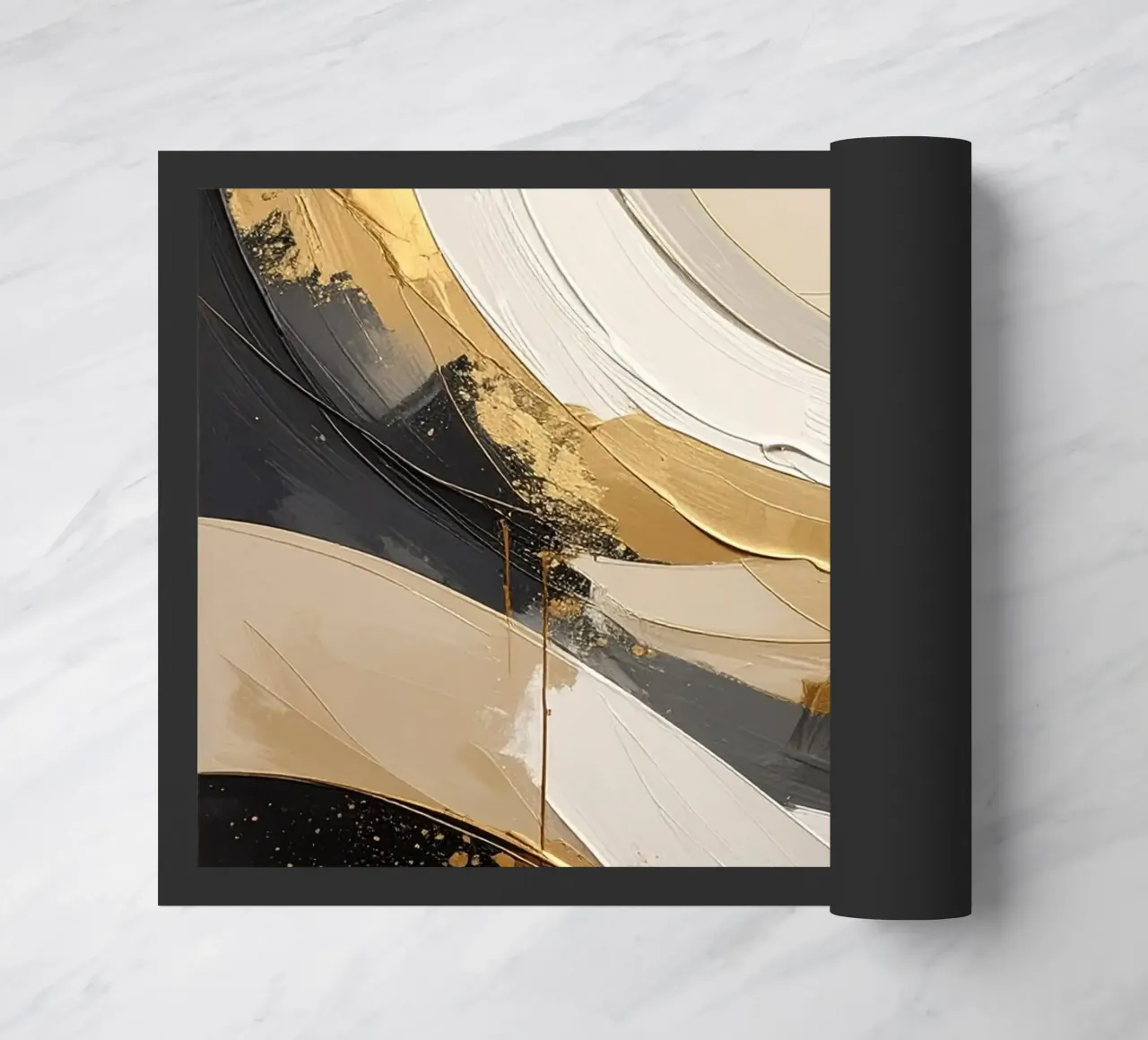 Abstract elegance doormat by Katalier (Abstract Harmony)