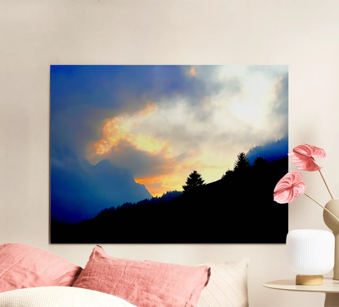 calming view poster van blatt & stil - Naturmomente