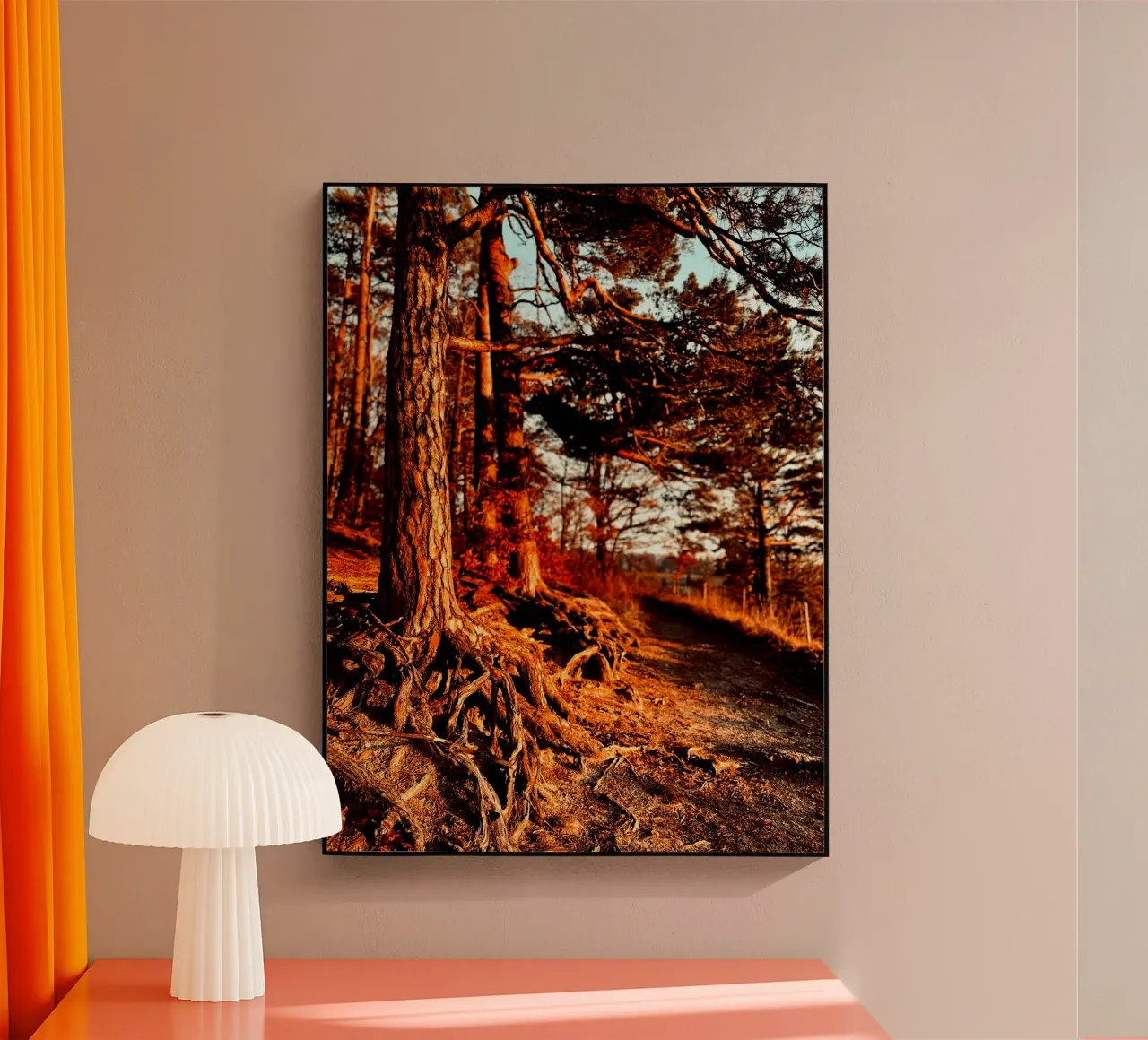 soft forest light plexiglass da blatt & stil - Naturmomente