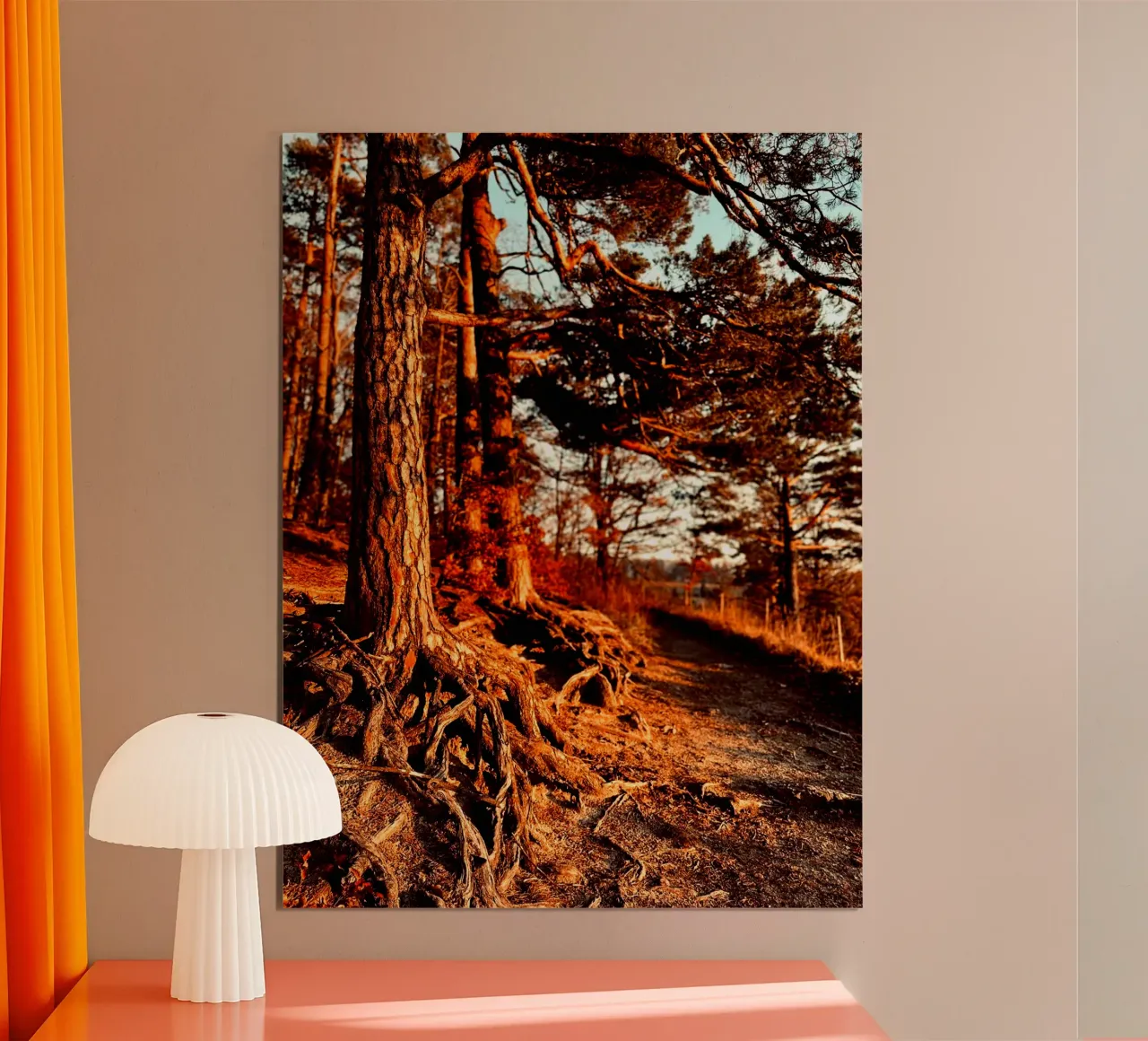 soft forest light poster da blatt & stil - Naturmomente