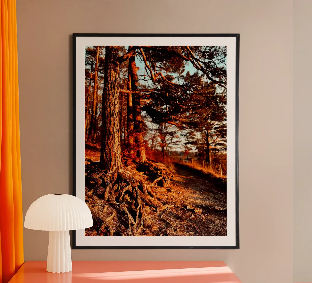 soft forest light poster da blatt & stil - Naturmomente
