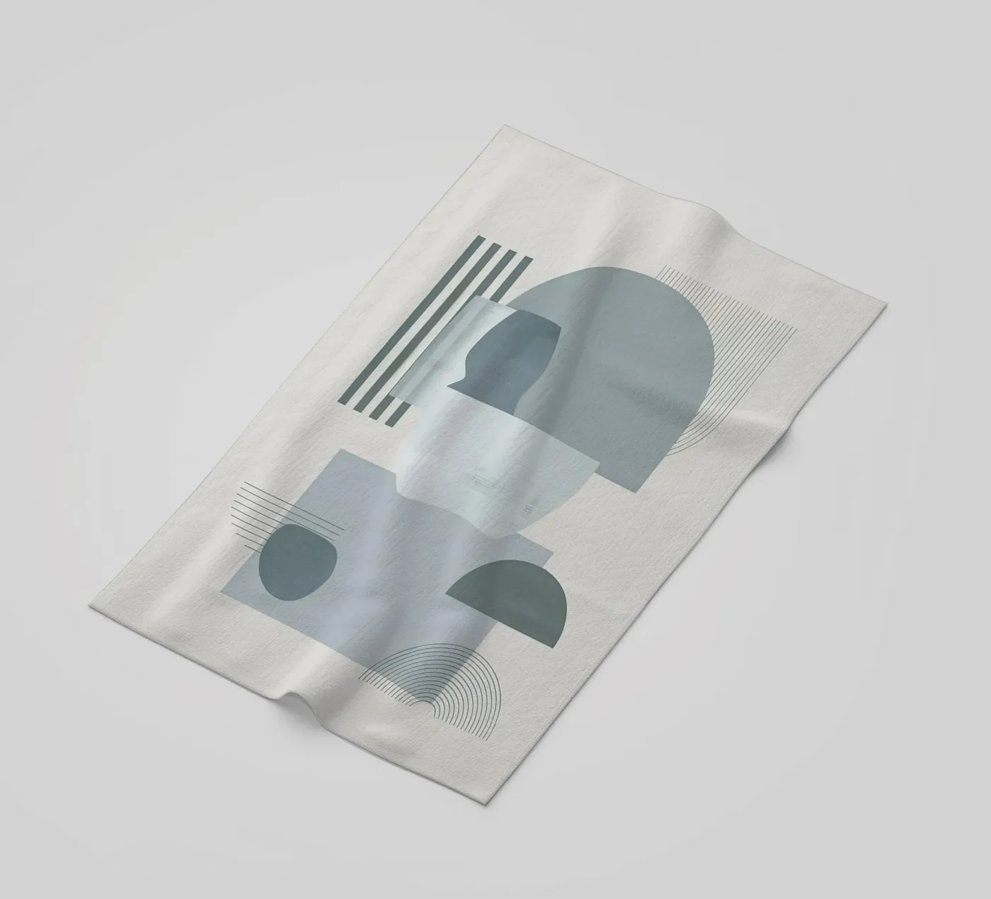 Grey Scandi telo mare da Hey Vincent