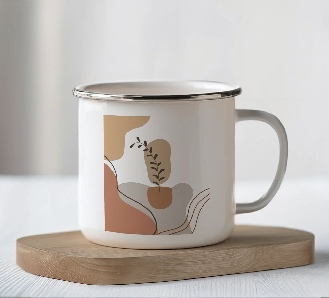 Semplicemente minimalista tazza in smalto da YSV MINIMALIST