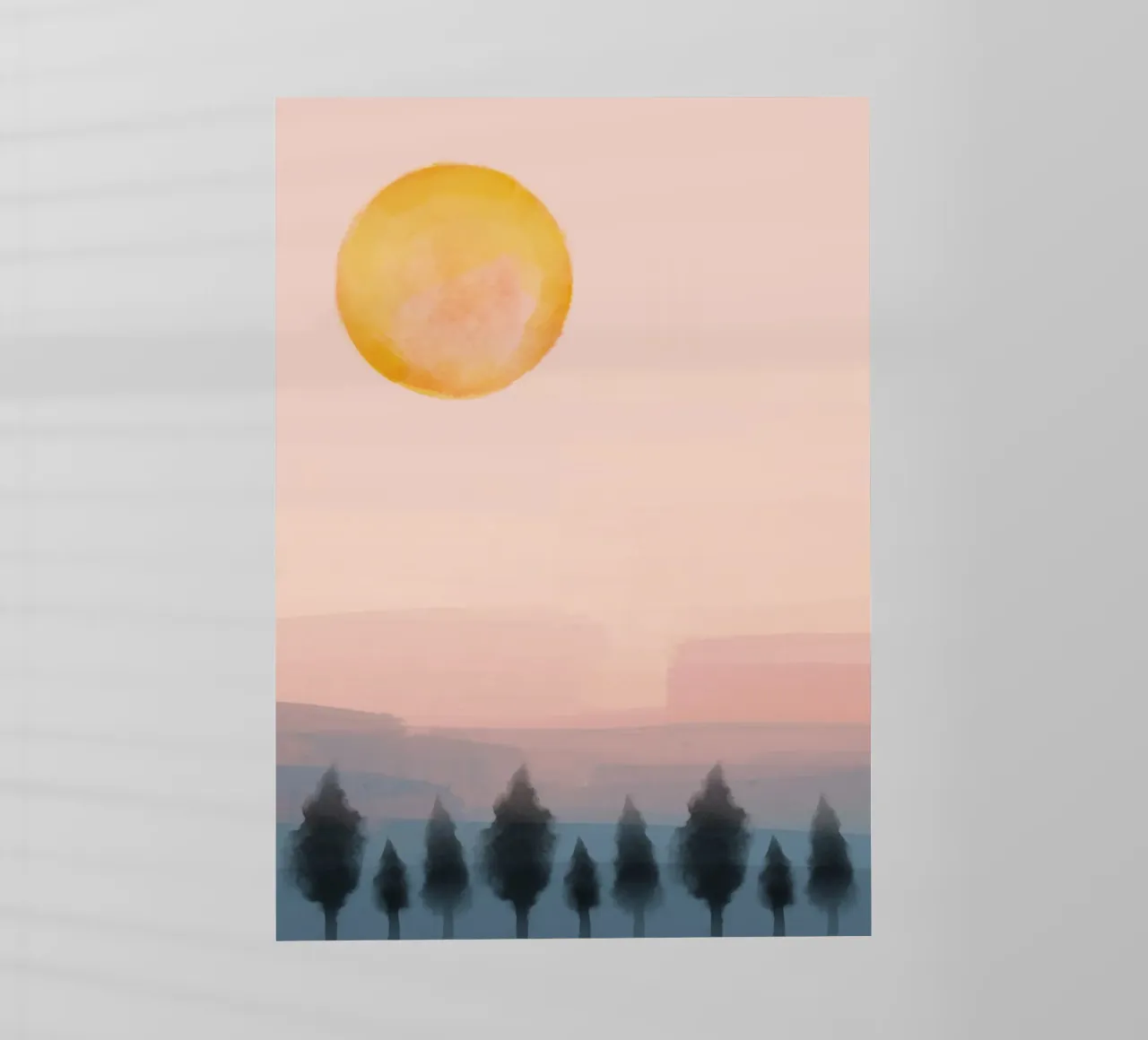 Sunset Time pellicola backlit da NorthLine