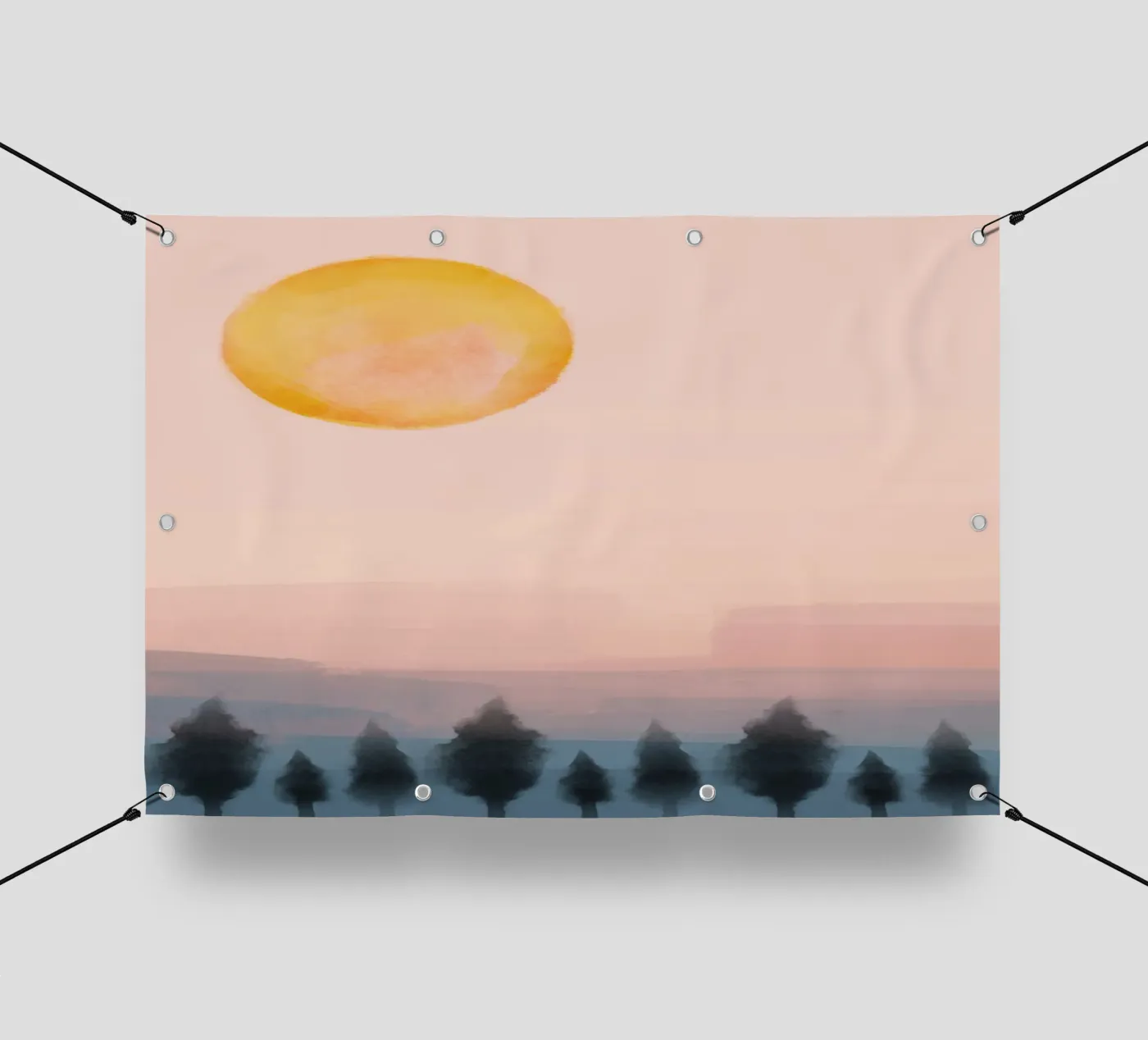 Sunset Time PVC Plane von NorthLine