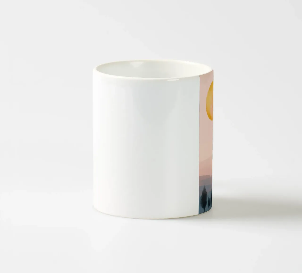 Sunset Time ceramic mug by NorthLine