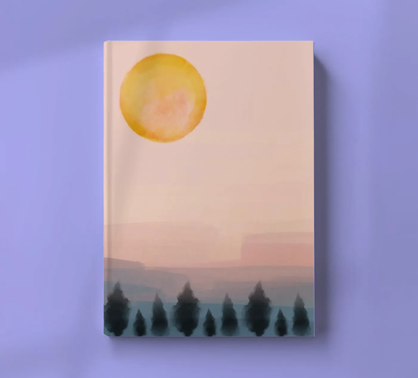 Sunset Time notebook by NorthLine