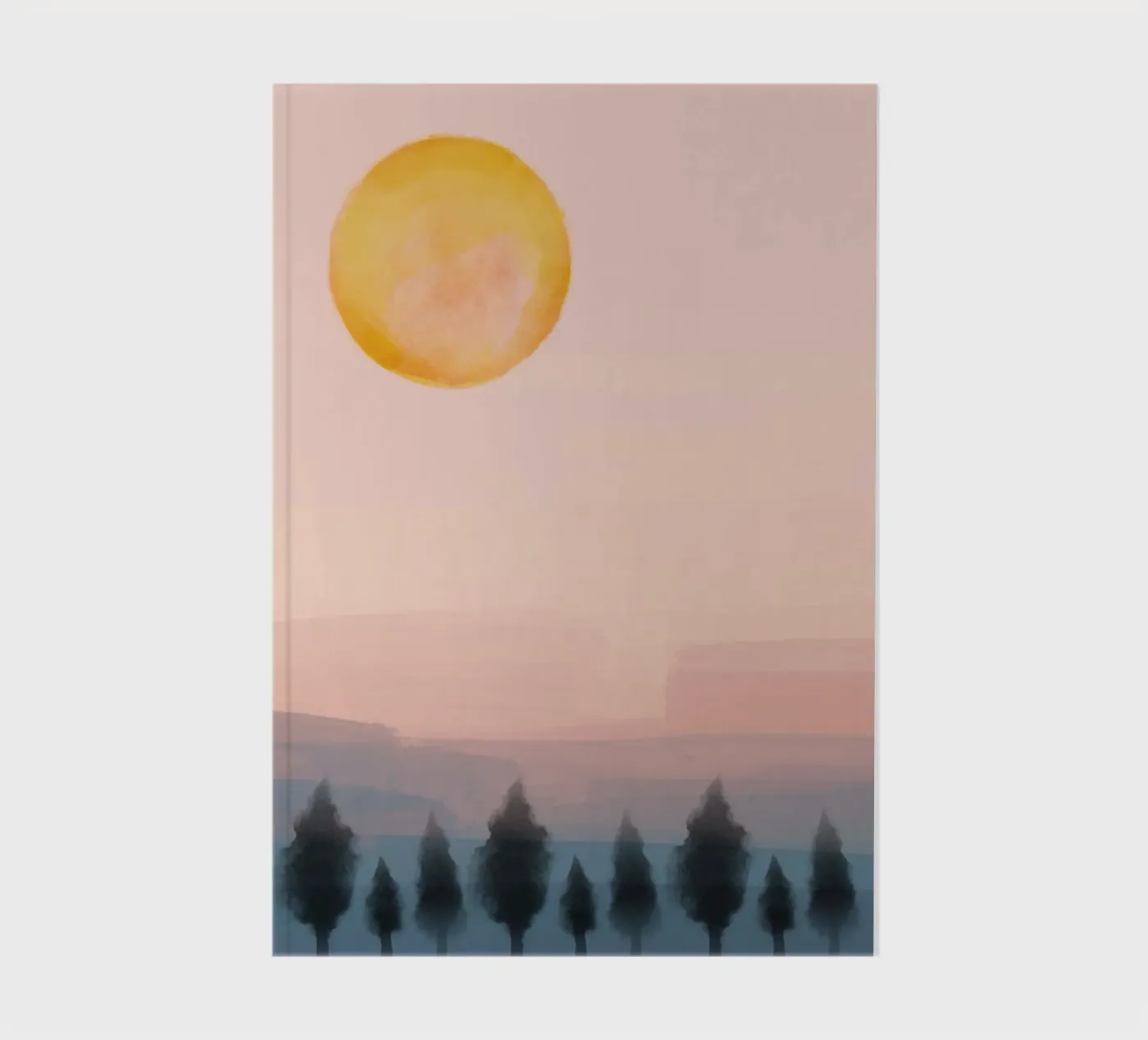 Sunset Time notebook by NorthLine