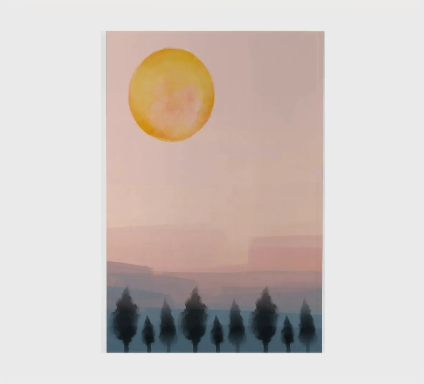Sunset Time notebook by NorthLine