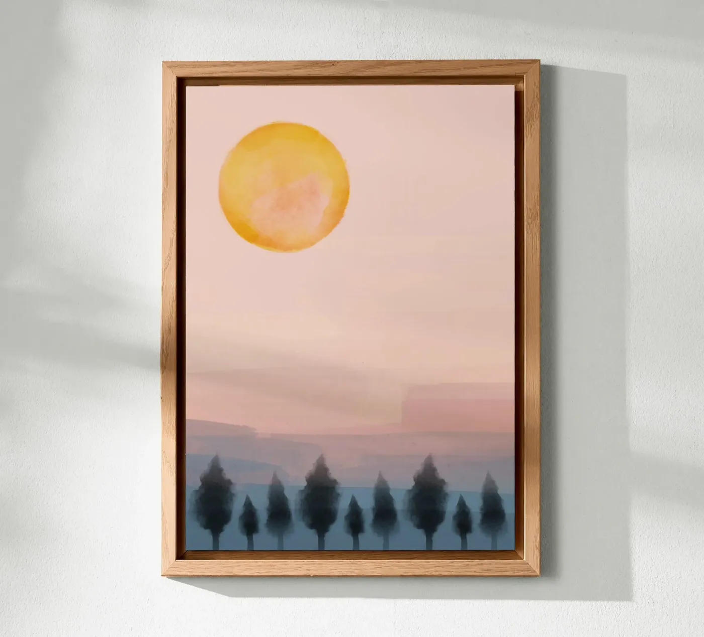Sunset Time alluminio dibond da NorthLine