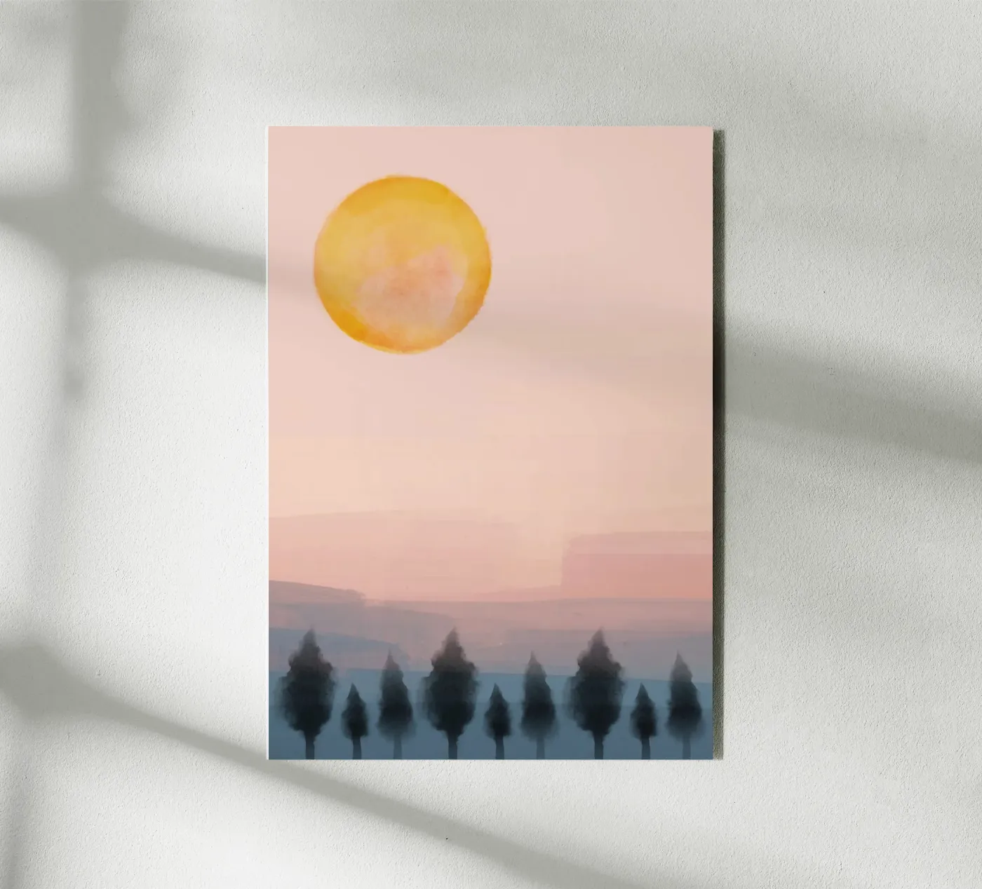 Sunset Time alluminio dibond da NorthLine