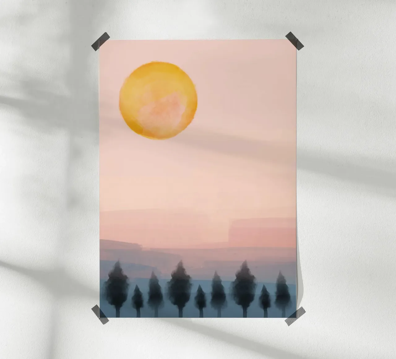 Sunset Time poster van NorthLine