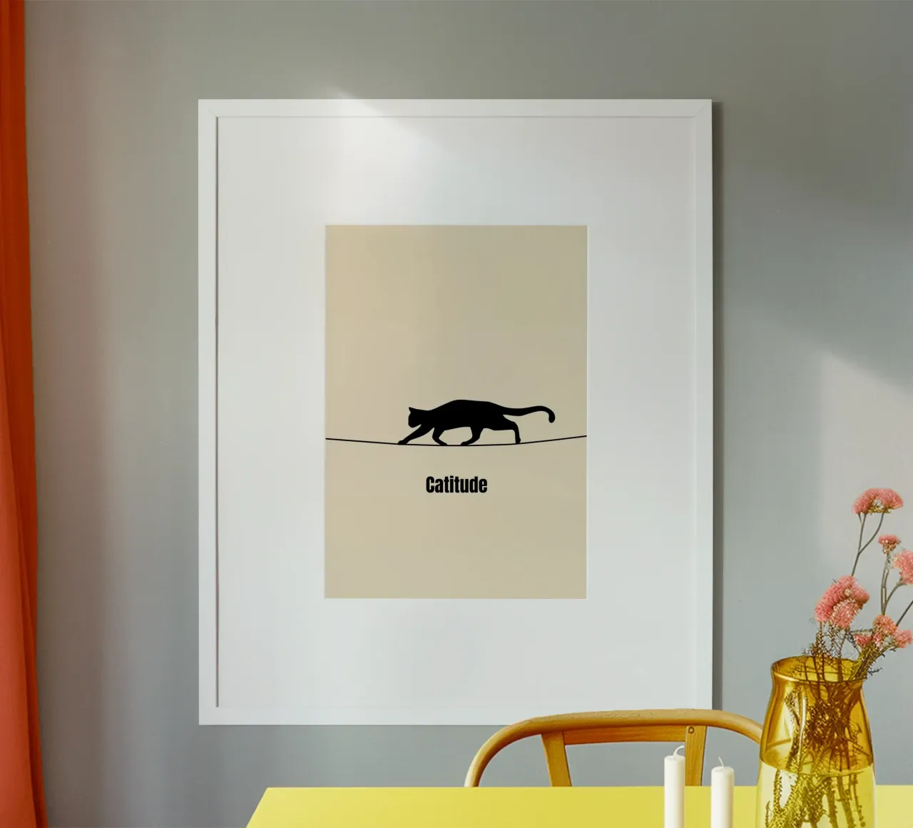 Catitude poster da Tabea Jule