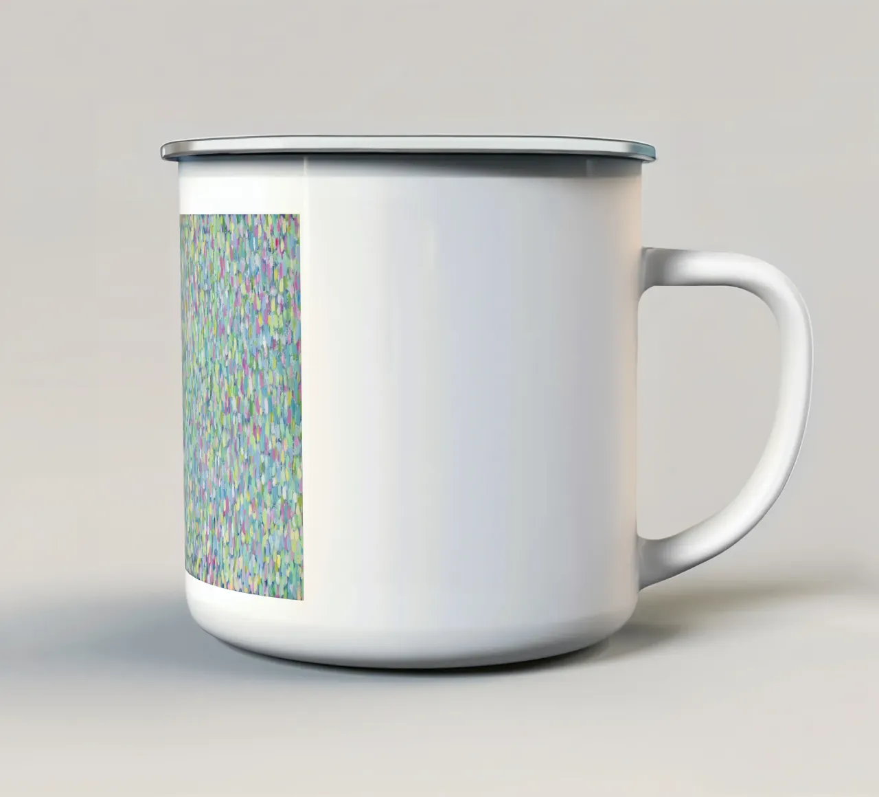 I colori di Monets tazza in smalto da Helen Joynson