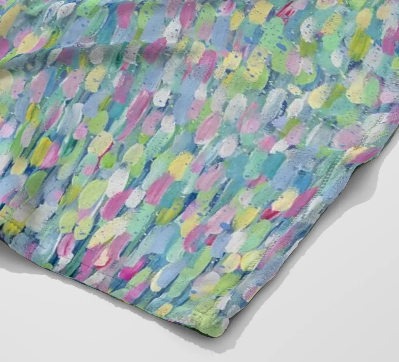 Monets Farben Fleecedecke von Helen Joynson