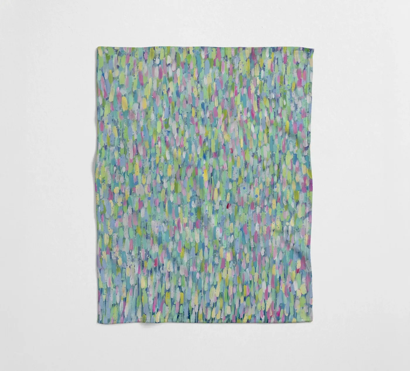 Monets Farben Fleecedecke von Helen Joynson