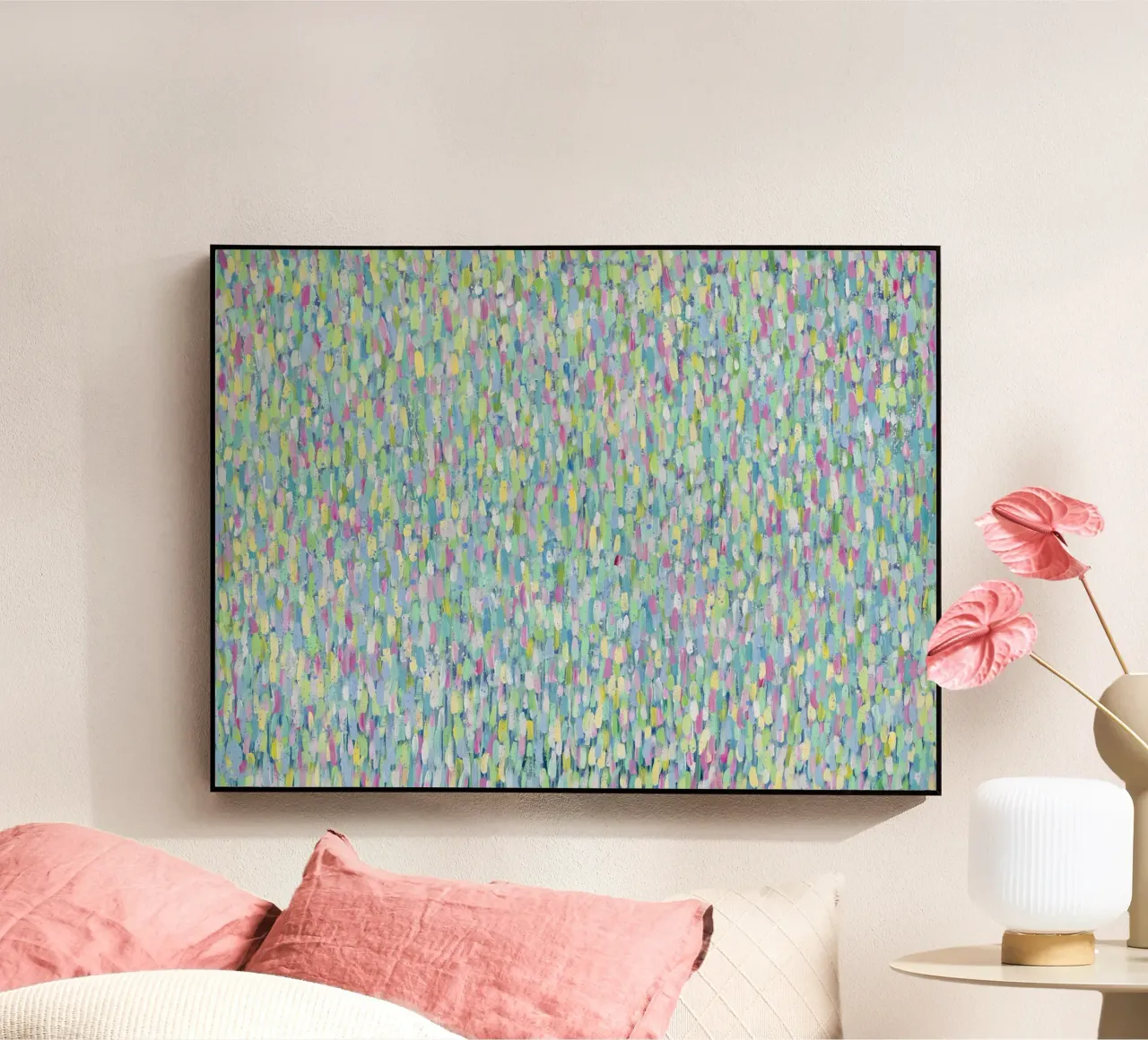 Les couleurs de Monets plexiglas de Helen Joynson