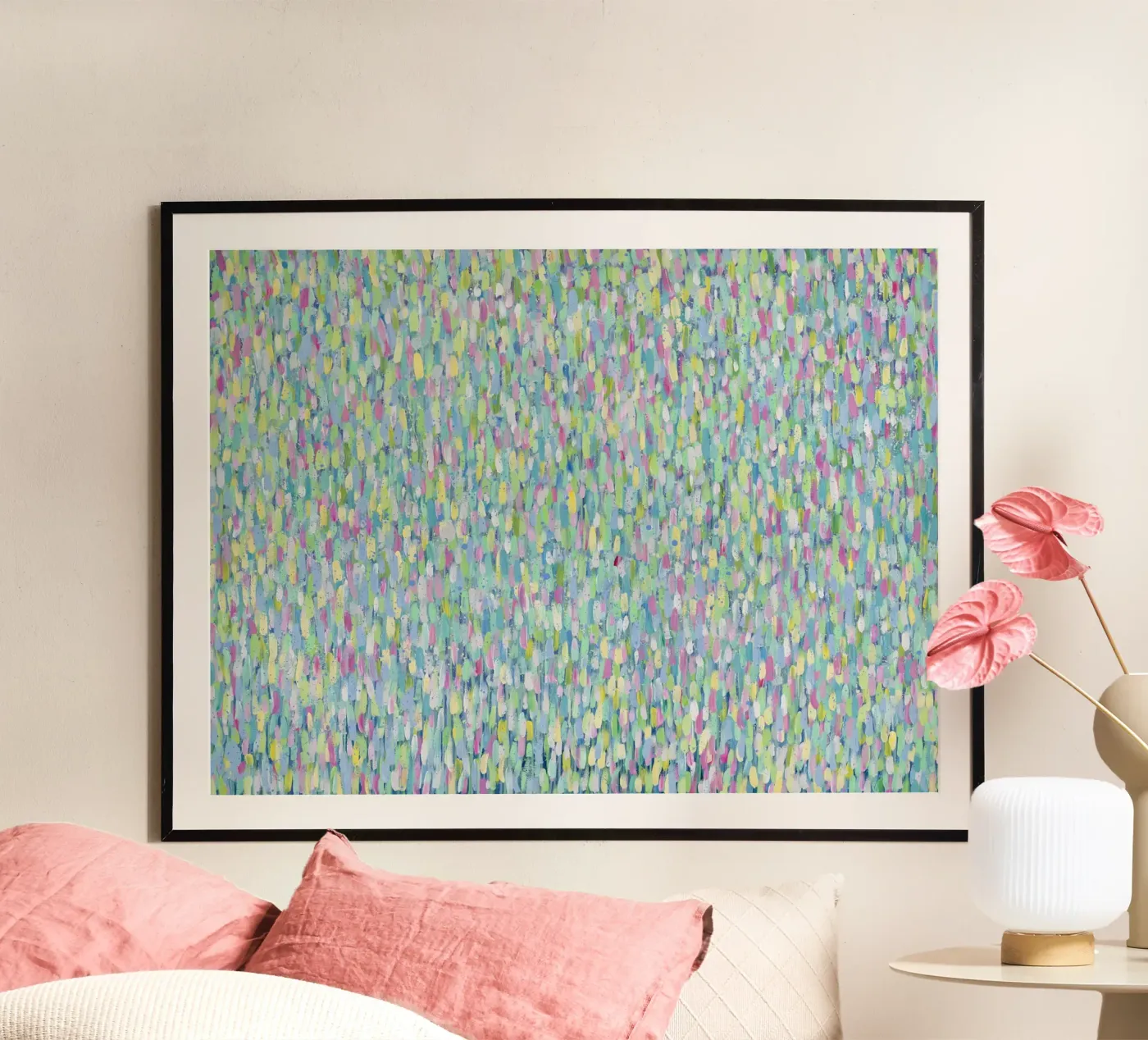 Monets Colours poster by Helen Joynson