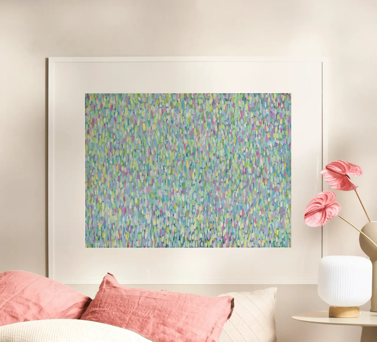 Monets Colours poster by Helen Joynson