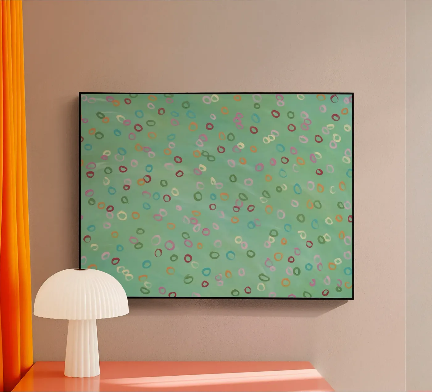 Mint is Fun Acryl-Glas von Helen Joynson