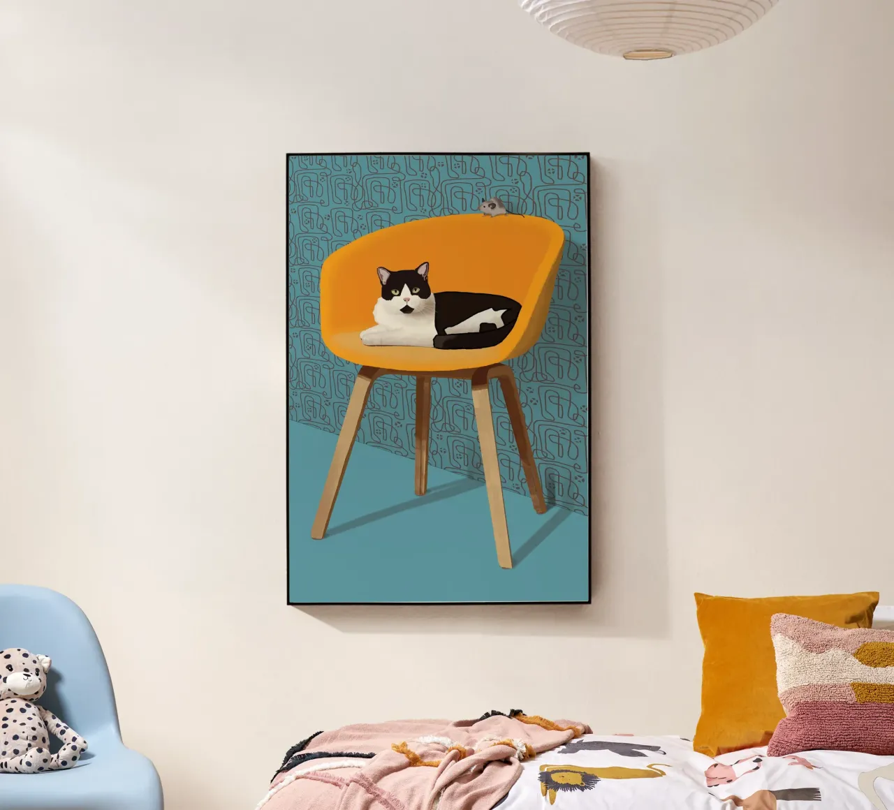 Gatto e topo plexiglass da Face & Content