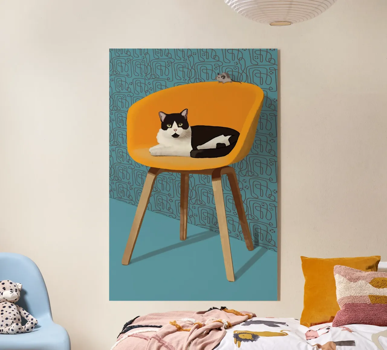 Gatto e topo plexiglass da Face & Content