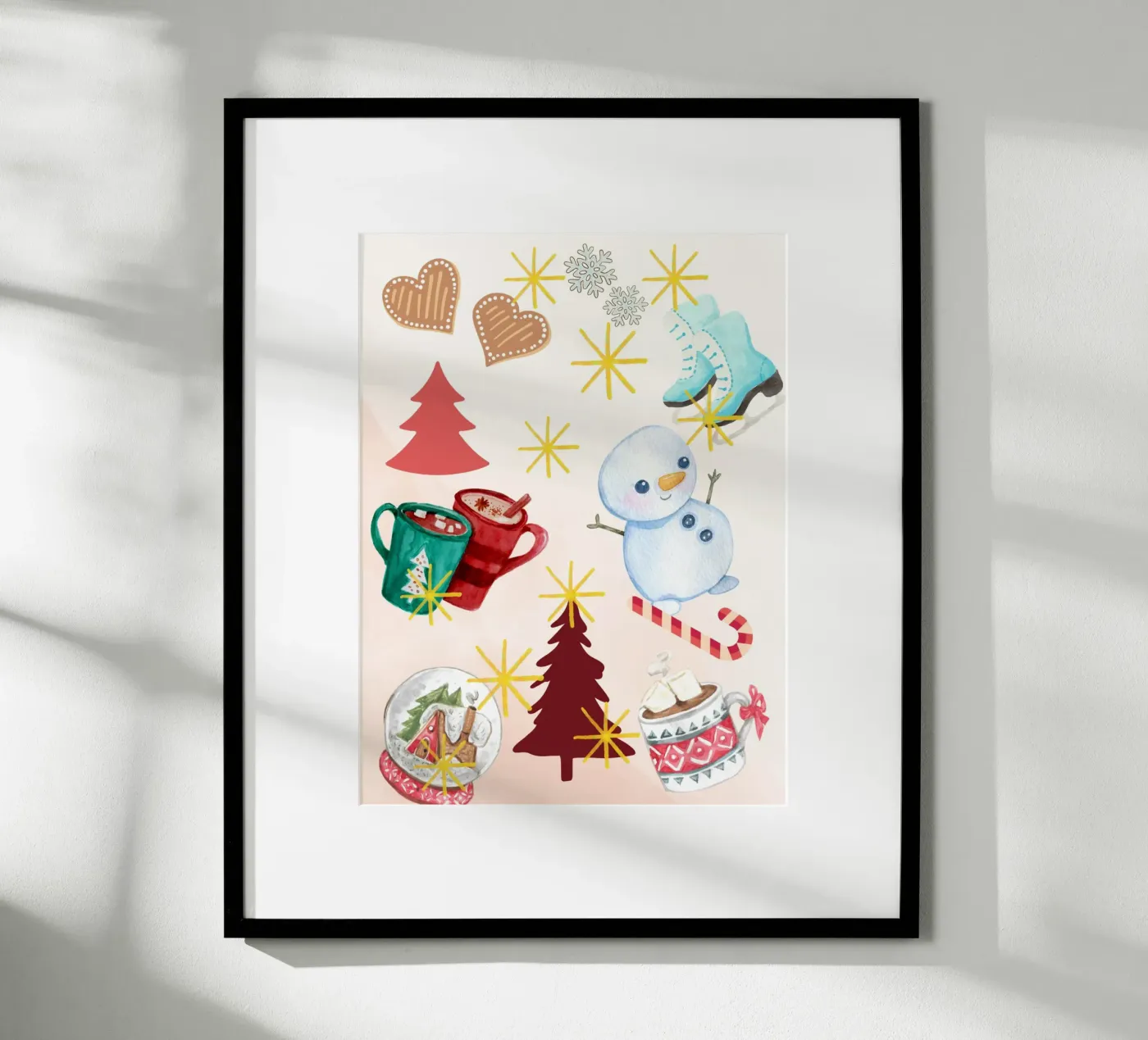 Winterfreuden Poster von Kikis Christmas Store