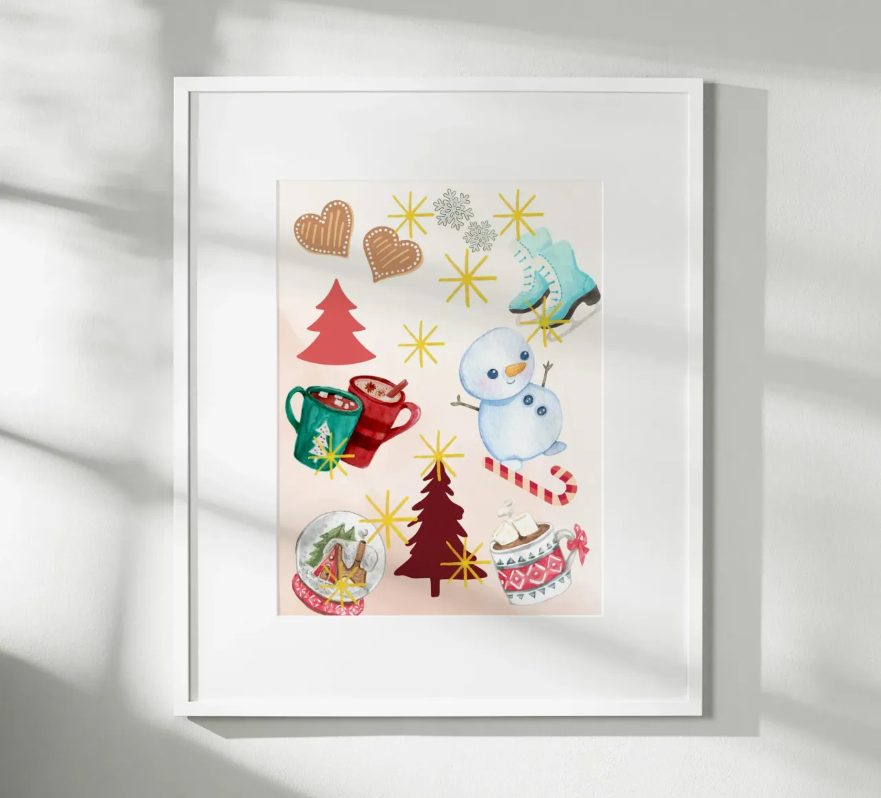 Winterpret poster van Kikis Christmas Store
