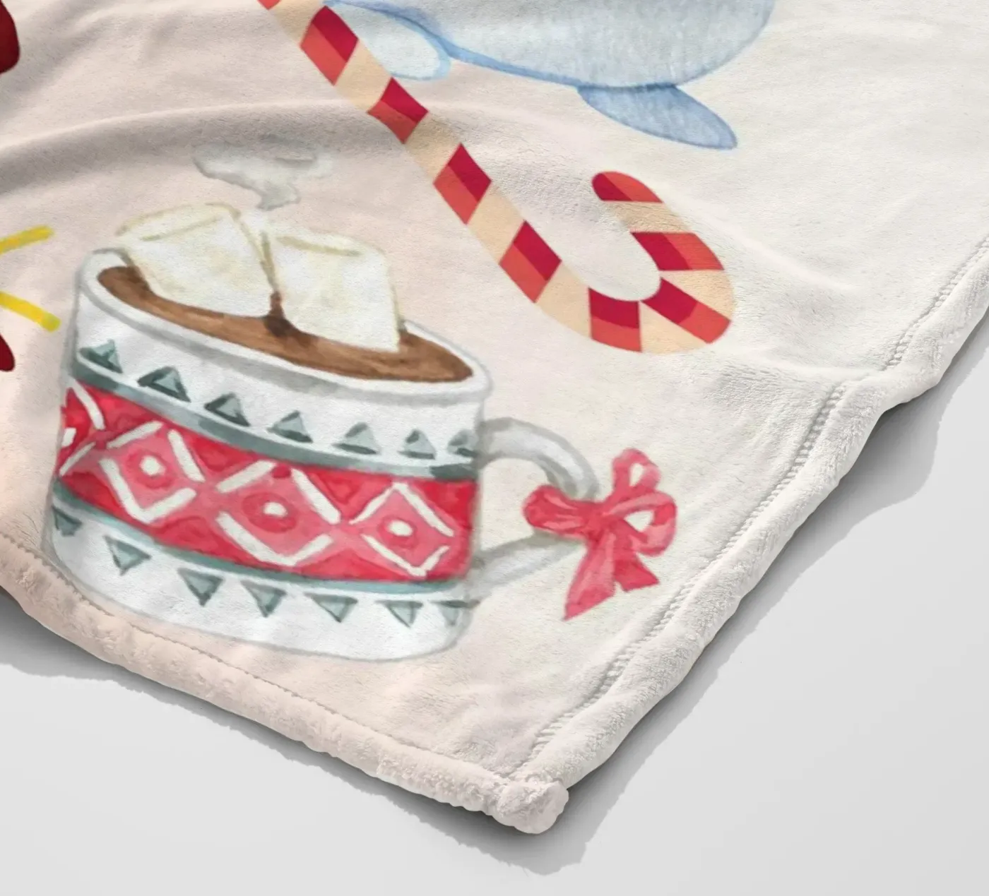 Winter pleasures coperta in pile da Kikis Christmas Store
