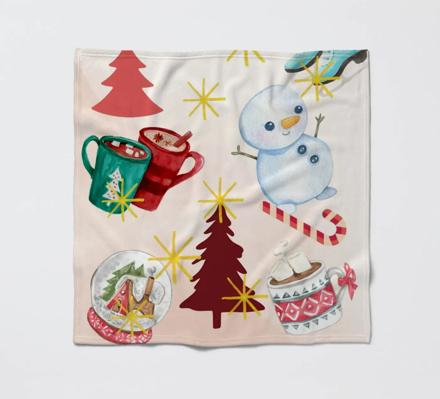 Winter pleasures coperta in pile da Kikis Christmas Store